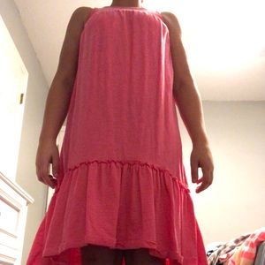 Pink dress